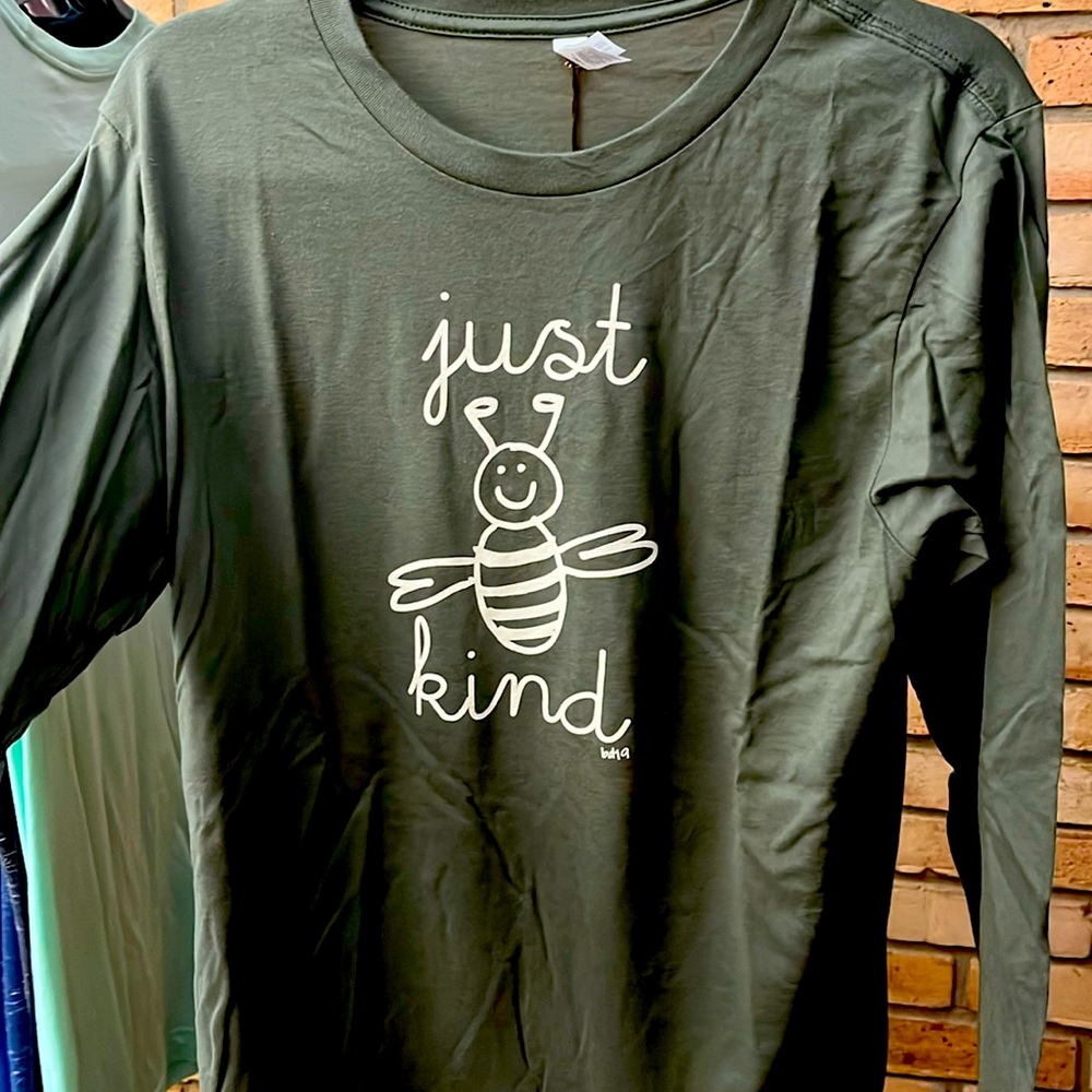 Just Bee Kind Long Sleeve Green